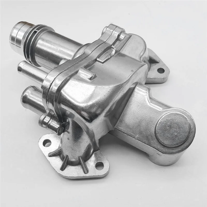 OE LR073372 Aluminum thermostat housing kit for Land Range Rover Sport Discovery LR3 4 2.7 3.0 diesel Jaguar XF outlet pipe