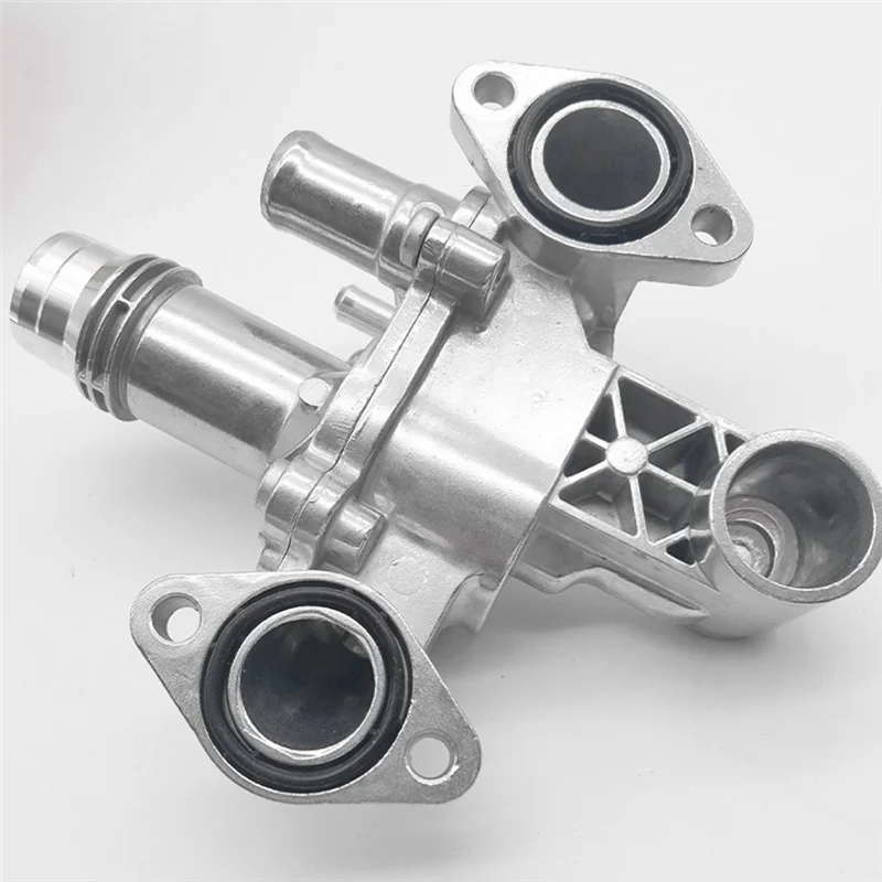 OE LR073372 Aluminum thermostat housing kit for Land Range Rover Sport Discovery LR3 4 2.7 3.0 diesel Jaguar XF outlet pipe