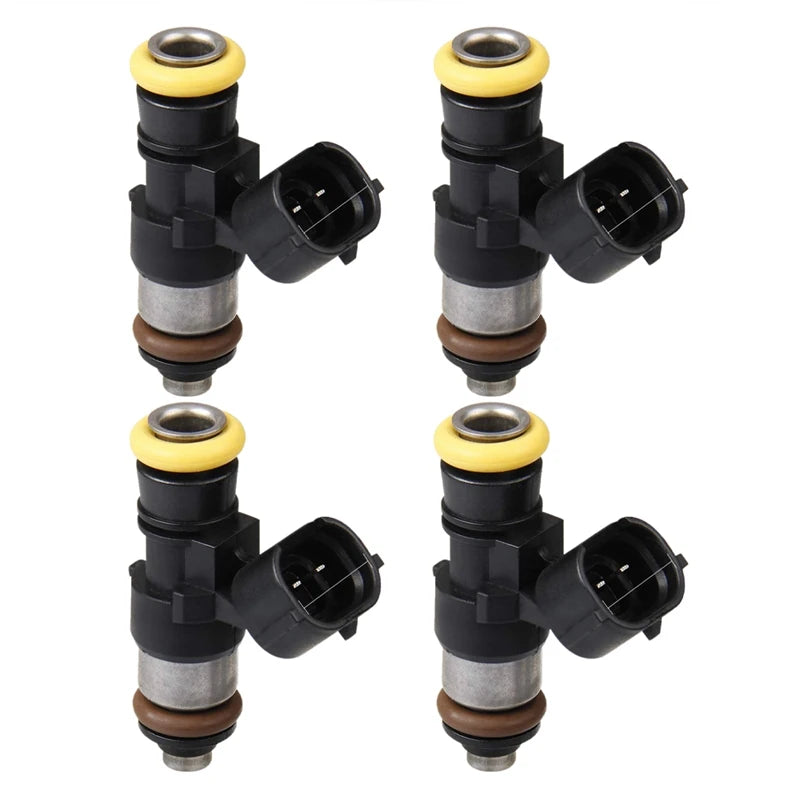 OE 0280158821 4PC Fuel Injector High Impedance 210Lb 2200Cc Gas Petrol Methanol