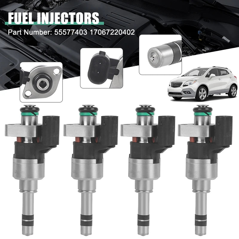 OE 55577403 Auto Petrol Fuel Injector For Vauxhall Opel Astra Corsa E Astra K Insignia B For Chevrolet Equinox Malibu GMC Terrain