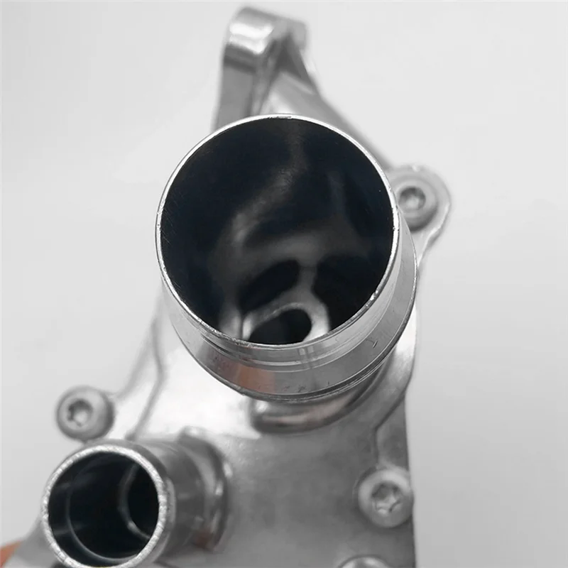 OE LR073372 Aluminum thermostat housing kit for Land Range Rover Sport Discovery LR3 4 2.7 3.0 diesel Jaguar XF outlet pipe