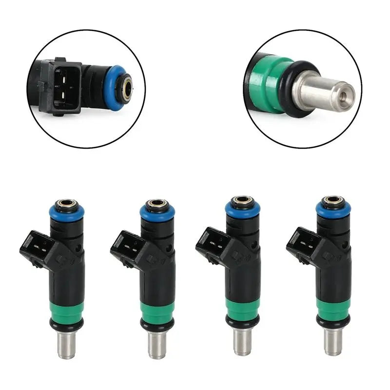OE 1429840 98MF-BB   4pc Fuel Injector For Ford Fiesta V 2001-2008 For Fusion 2002-2012 1.4L