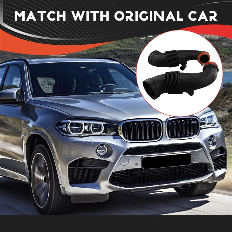 OE 13717638569 For BMW F15 F16 X5 X6 2013-2019 Car Engine Air Intake Hose  13717638568 For BMW F15 F16 X5 X6 2013-2019 Car Engin