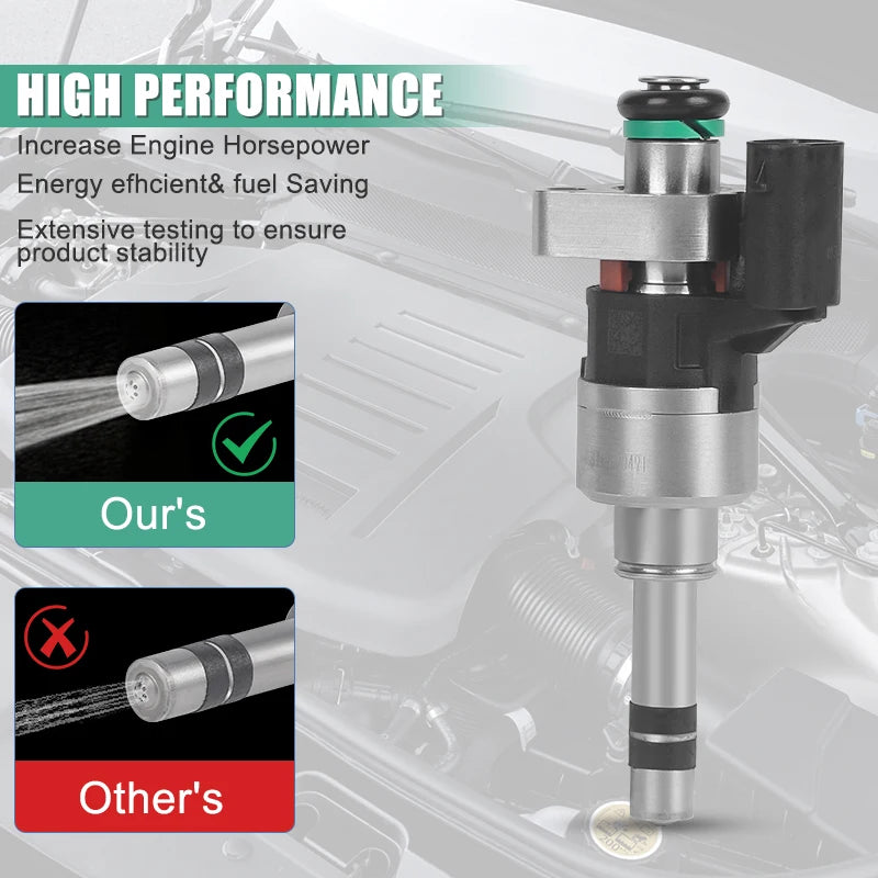 OE 55577403 Auto Petrol Fuel Injector For Vauxhall Opel Astra Corsa E Astra K Insignia B For Chevrolet Equinox Malibu GMC Terrain