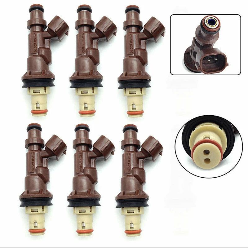 OE 23250-62040  Fuel Injector For Toyota Tacoma Tundra 4Runner 3.4L V6