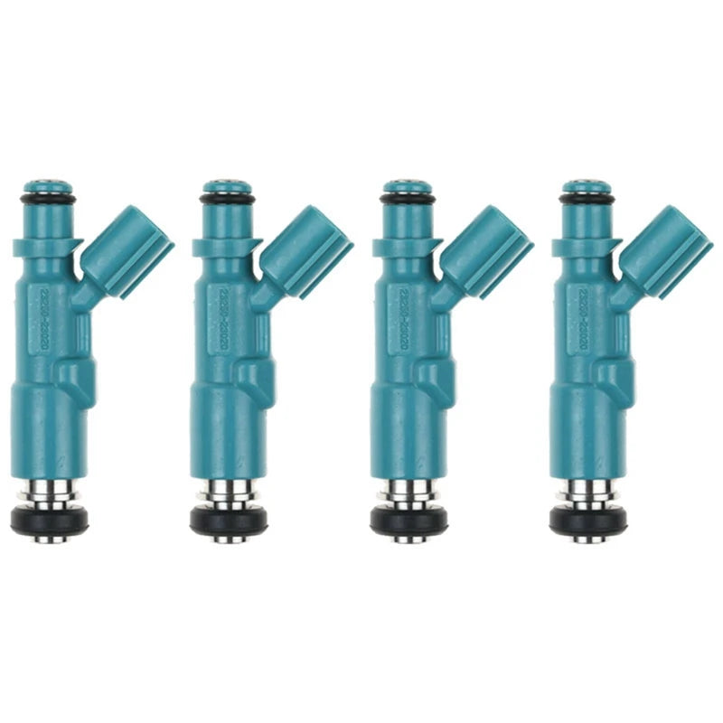 OE 23250-23020   4PC Fuel Injectors For Toyota Yaris Vitz 1.0L 1.3L 1999-2005 A10  Fuel Injector For To-yota Yaris SCP10 1SZFE Ractis Vitz Platz Belta