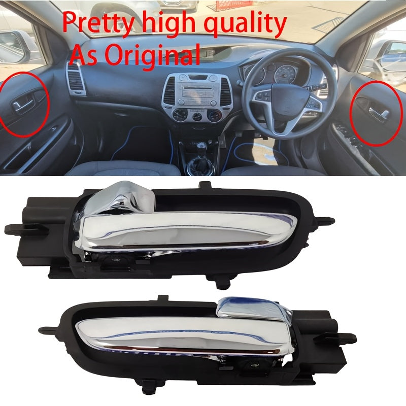 OE 82610-1J00082610-1J000  Left / Right Chrome Inside Interior Door Handle for HYUNDAI I20 2008 -2015